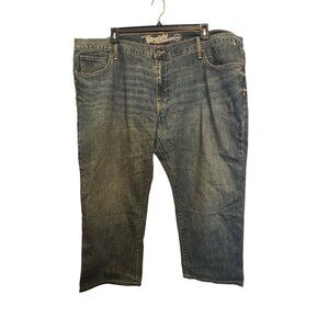 vintage Old Navy Mens Straight Fit Blue Jeans Size 48x30 100% Cotton Classic Den